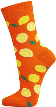 Preview: 6 Paar TippTexx 24 Damensocken Bunte Früchte
